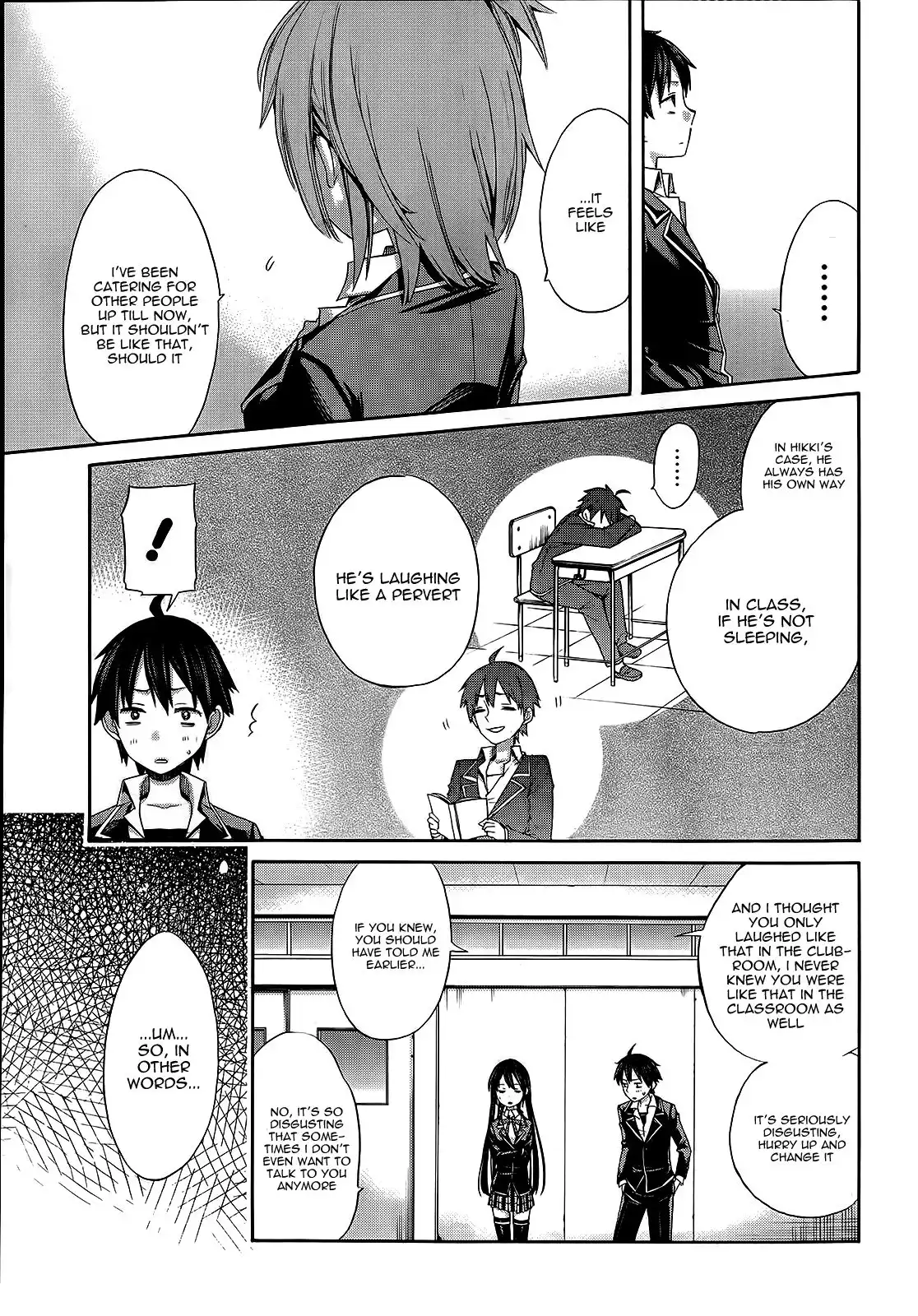 Yahari Ore no Seishun Love Come wa Machigatteiru. Chapter 3 21